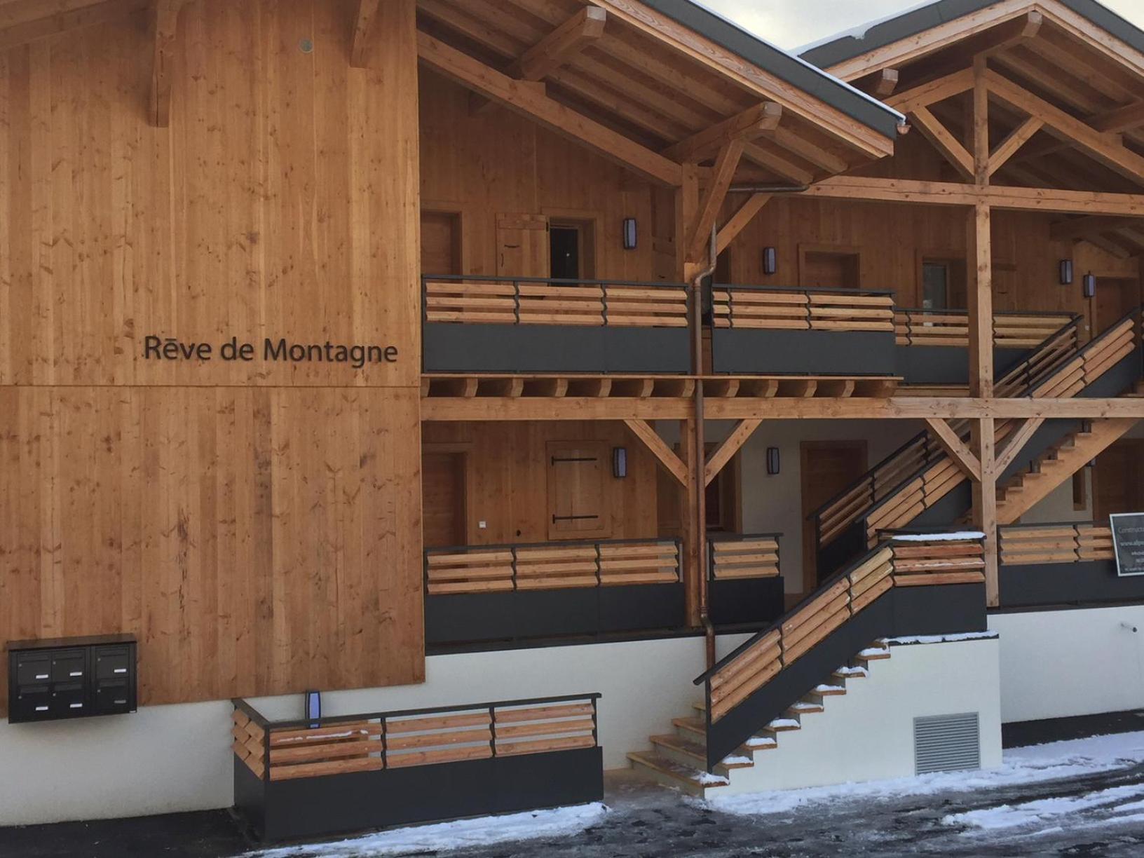 Appartement Reve De Montagne 萨莫安斯 外观 照片