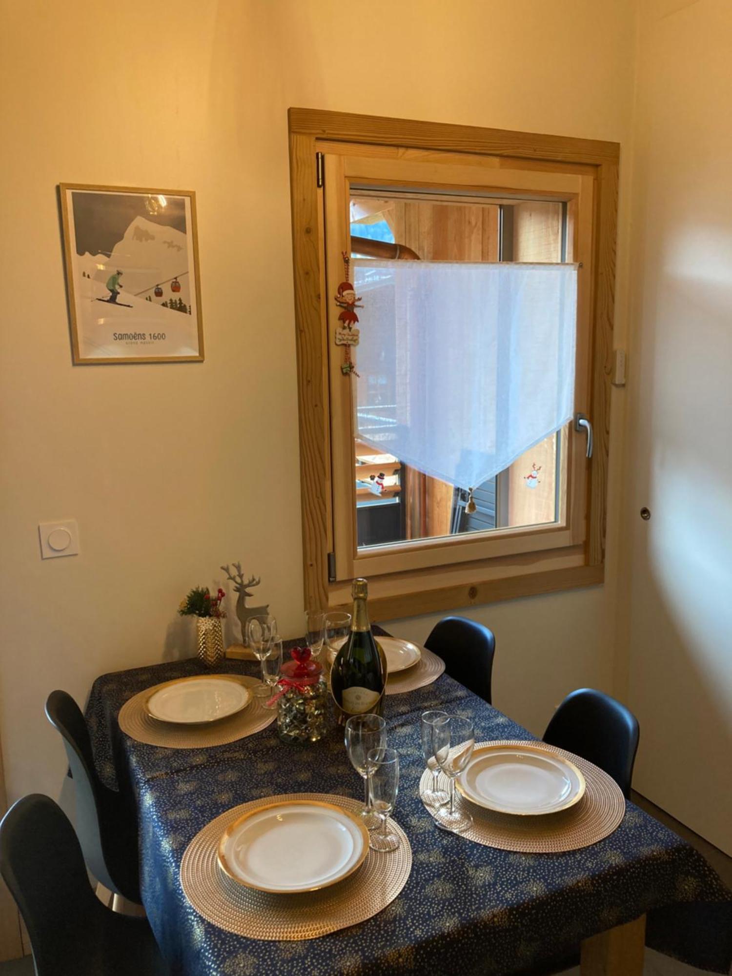 Appartement Reve De Montagne 萨莫安斯 外观 照片