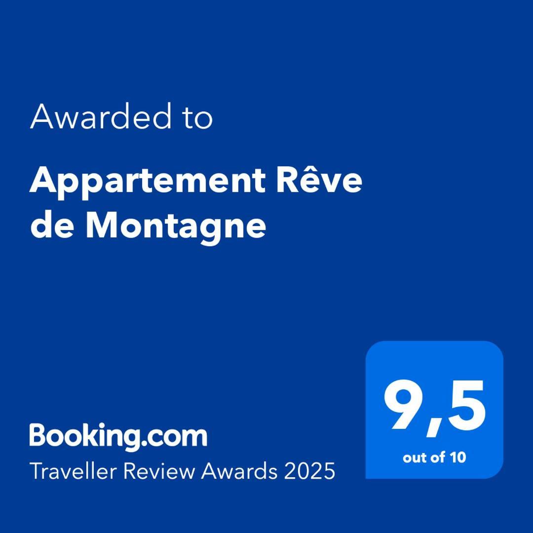 Appartement Reve De Montagne 萨莫安斯 外观 照片